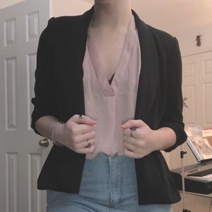 black open blazer